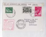 Belgique. 43 premiers vols 1938 - 1939 dont 2 Zeppelins vers l'Allemagne, dans un album souple brun ancien