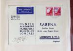35 premiers vols de divers pays 1936 - 1939 dont Allemagne (Zeppelins) - Hong Kong - Autriche - Pays Bas - Suisse
