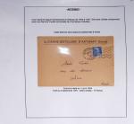 Collection de 54 Daguins muets du Loiret avec lignes ondulées + 3 Daguins illustrés d'Ouzouer-s-Trézée. Bel ensemble