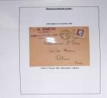 Collection de 54 Daguins muets du Loiret avec lignes ondulées + 3 Daguins illustrés d'Ouzouer-s-Trézée. Bel ensemble