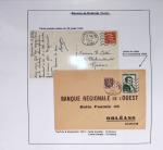 Collection de 54 Daguins muets du Loiret avec lignes ondulées + 3 Daguins illustrés d'Ouzouer-s-Trézée. Bel ensemble