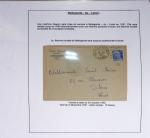 Collection de 54 Daguins muets du Loiret avec lignes ondulées + 3 Daguins illustrés d'Ouzouer-s-Trézée. Bel ensemble