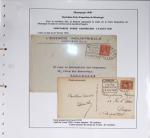 Collection de 24 Daguins temporaires du Loiret (Bellegarde - Montargis - Orléans - Pithiviers). Ensemble rare et TB