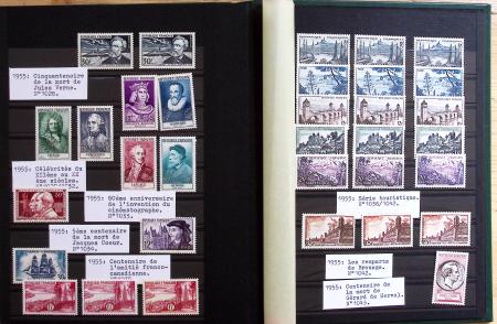 1907-1955, Collection de France, avant tout neuf **,