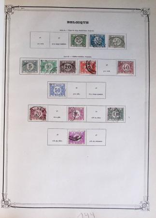 1840-1930 Two All-world collections in 11 large Y&T