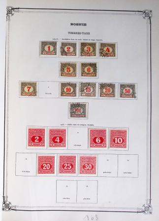 1840-1930 Two All-world collections in 11 large Y&T