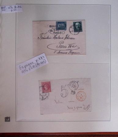 1860-1940 Small group comprising a selection of covers