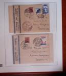 1860-1940 Small group comprising a selection of covers