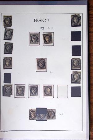 1849-60 Lot de classiques monté sur pages en un classeur,