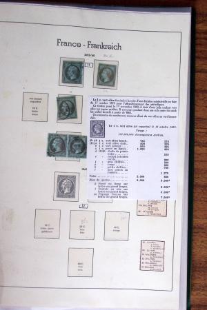 1849-60 Lot de classiques monté sur pages en un classeur,
