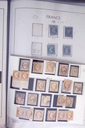 1849-60 Lot de classiques monté sur pages en un classeur,