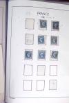 1849-60 Lot de classiques monté sur pages en un classeur,