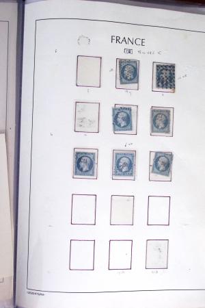 1849-60 Lot de classiques monté sur pages en un classeur,
