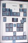 1849-60 Lot de classiques monté sur pages en un classeur,