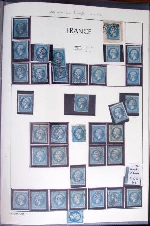 1849-60 Lot de classiques monté sur pages en un classeur,