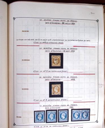 1849-1942, Très belle collection "à l'ancienne" en