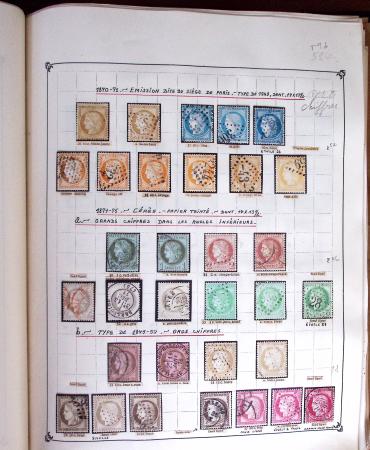 1849-1942, Très belle collection "à l'ancienne" en