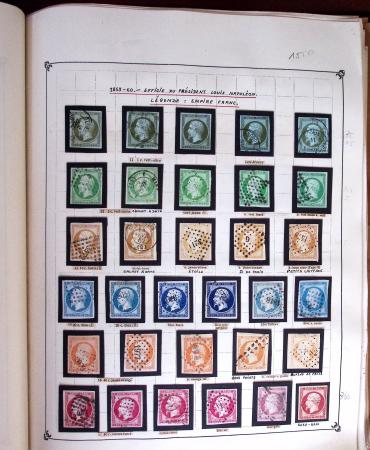 1849-1942, Très belle collection "à l'ancienne" en