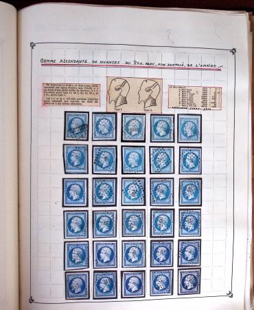 1849-1942, Très belle collection "à l'ancienne" en