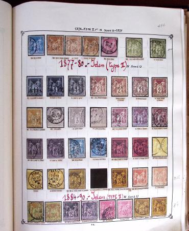 1849-1942, Très belle collection "à l'ancienne" en
