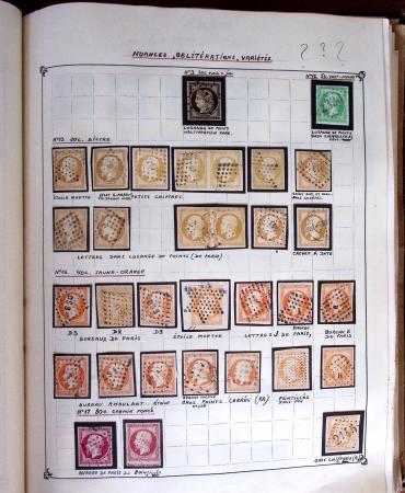 1849-1942, Très belle collection "à l'ancienne" en