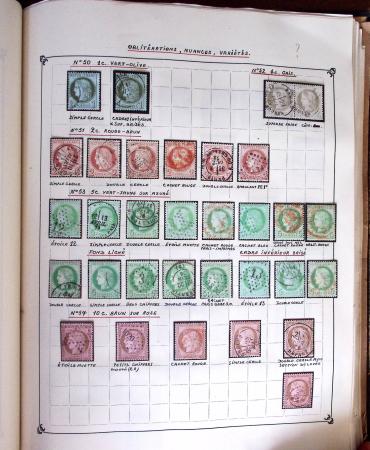 1849-1942, Très belle collection "à l'ancienne" en