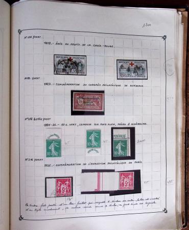1849-1942, Très belle collection "à l'ancienne" en