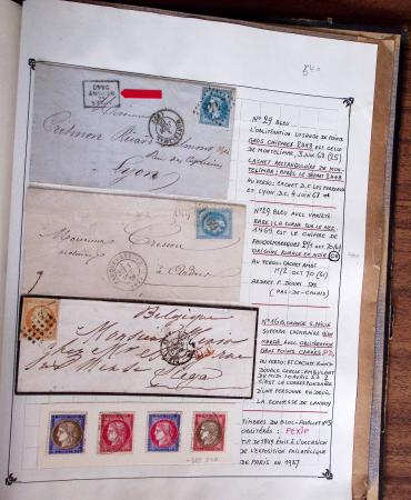 1849-1942, Très belle collection "à l'ancienne" en