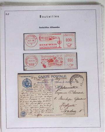 1820-1980 WINE & VINEYARDS: Thematic exhibition collection
