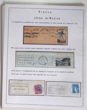 1820-1980 WINE & VINEYARDS: Thematic exhibition collection