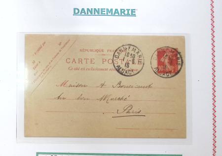 1914-18 Alsace reconquise, lot de lettres des célèbres
