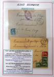 1914-18 Alsace reconquise, lot de lettres des célèbres