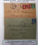 1914-18 Alsace reconquise, lot de lettres des célèbres