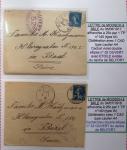1914-18 Alsace reconquise, lot de lettres des célèbres