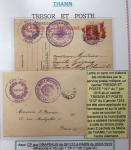 1914-18 Alsace reconquise, lot de lettres des célèbres