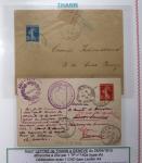 1914-18 Alsace reconquise, lot de lettres des célèbres