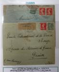 1914-18 Alsace reconquise, lot de lettres des célèbres