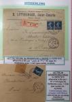 1914-18 Alsace reconquise, lot de lettres des célèbres