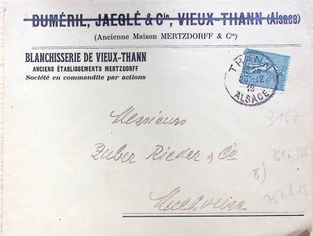 1914-18 Alsace reconquise, lot de lettres des célèbres