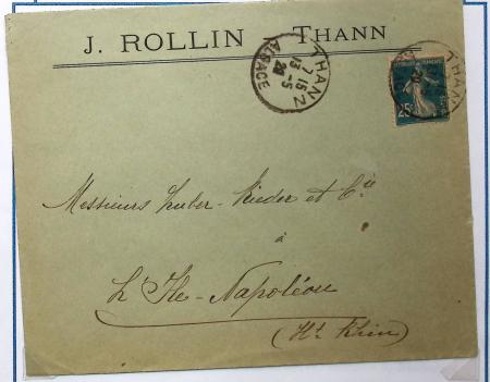1914-18 Alsace reconquise, lot de lettres des célèbres