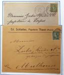 1914-18 Alsace reconquise, lot de lettres des célèbres