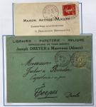 1914-18 Alsace reconquise, lot de lettres des célèbres