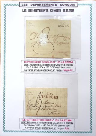 1793-1815, Collection de lettres des départements conquis