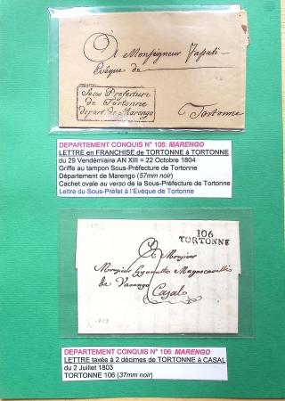 1793-1815, Collection de lettres des départements conquis