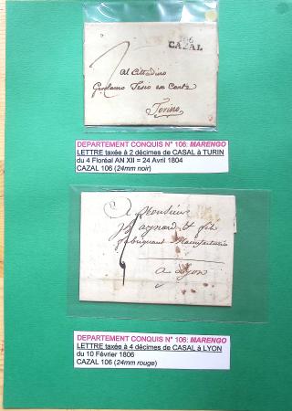 1793-1815, Collection de lettres des départements conquis