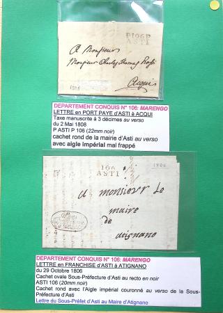 1793-1815, Collection de lettres des départements conquis