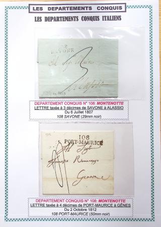 1793-1815, Collection de lettres des départements conquis