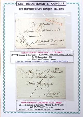 1793-1815, Collection de lettres des départements conquis