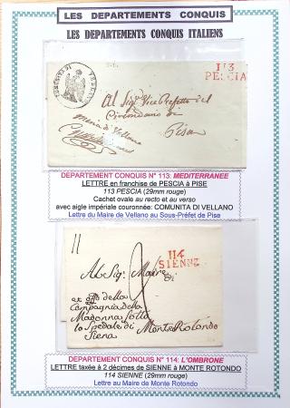 1793-1815, Collection de lettres des départements conquis