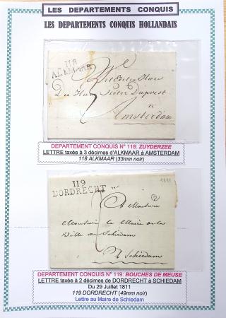 1793-1815, Collection de lettres des départements conquis